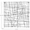 20" X 20" Black Metal Abstract Overlapping Sticks Home Wall Décor